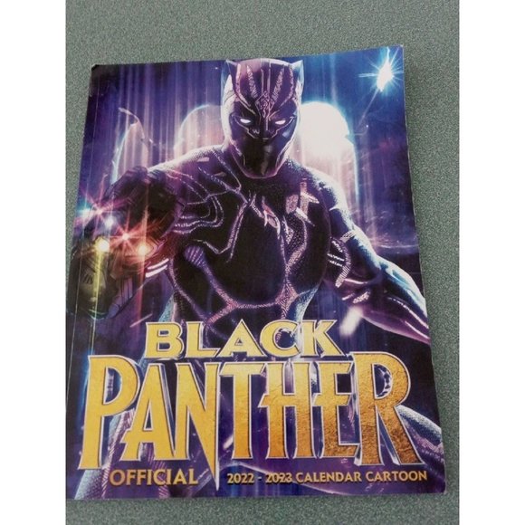 Accents Black Panther Official 222 2023 Calendar Cartoon Poshmark